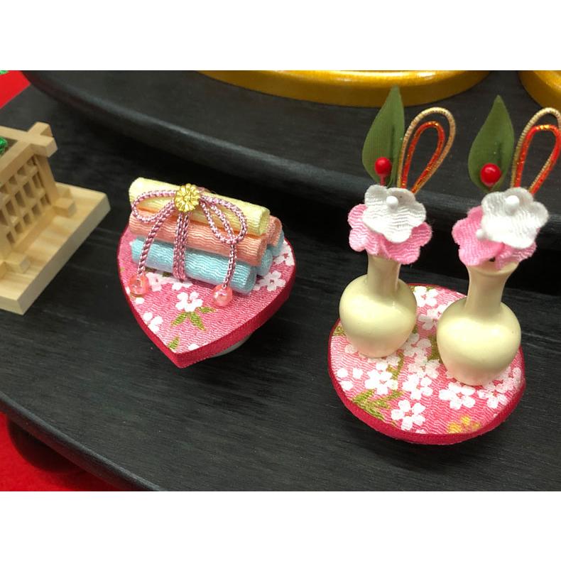 雛匠 京甫 作 木目込み親王飾り「恋桜」 雛人形 ひな人形 雛匠 京甫 作 木目込み親王飾り「恋桜」 雛人形 ひな人形