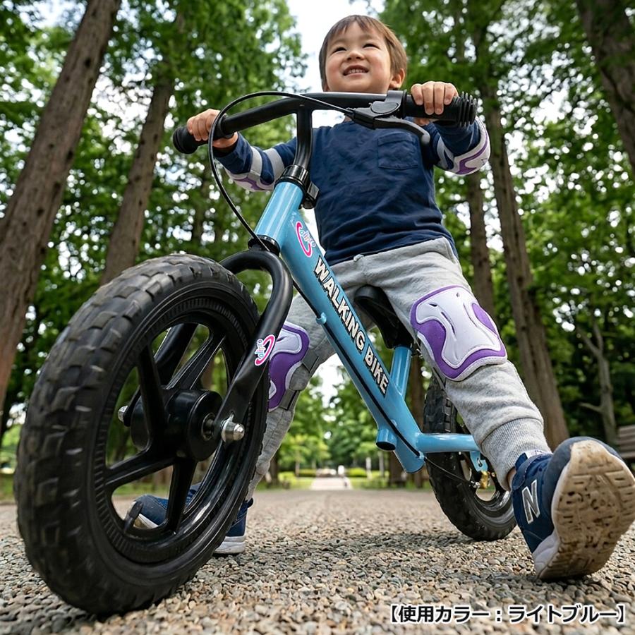 ウォーキングバイク ブレーキ付 子供用自転車 ペダルなし自転車 足蹴り