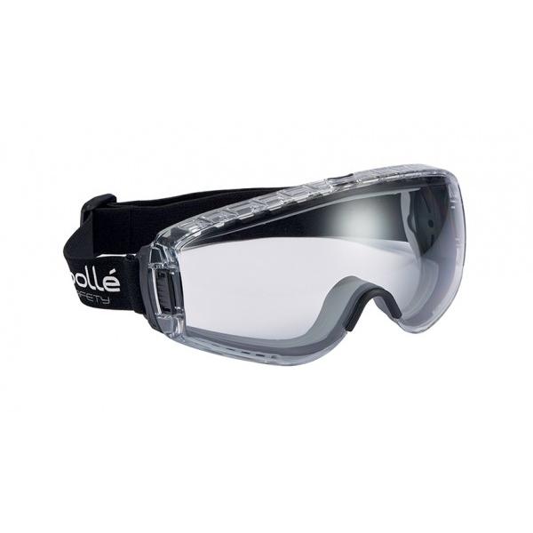 Bolle ボレー PILOT 2 セーフティゴーグル メガネ装着可 曇り止め加工