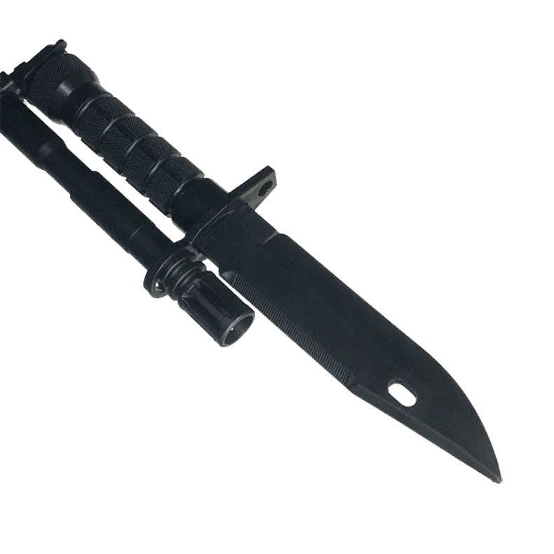 アメリカ軍 M16/M4ライフル対応 M9銃剣＆M10鞘 レプリカセット 樹脂