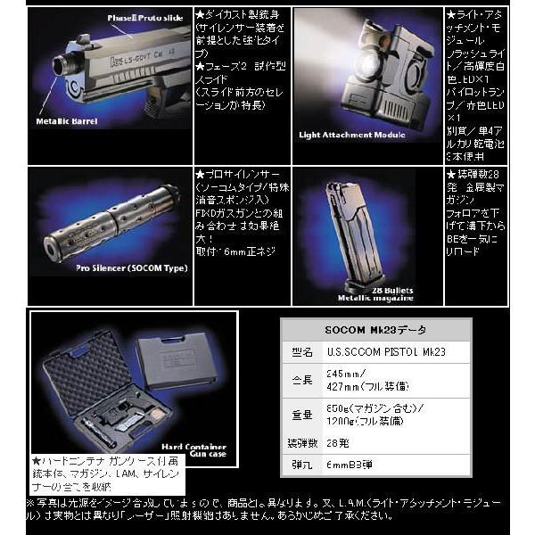 TOKYO MARUI（東京マルイ） ガスガン ソーコムマーク23 U.S.SOCOM