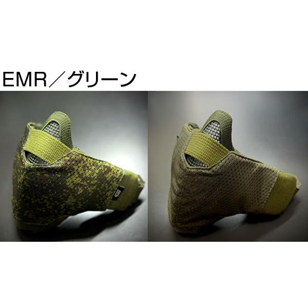 TMcraft サバゲー フェイスガード 対応 ファッションカバー 口元の透け