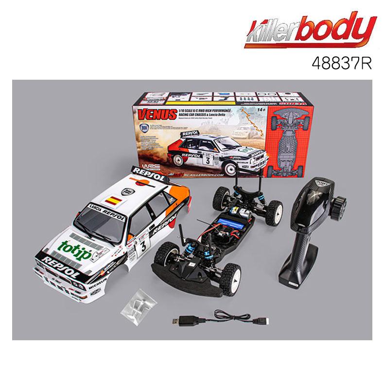 killerbody 48837R 1/10 ラジコン Venus Lancia Delta ヴィーナス