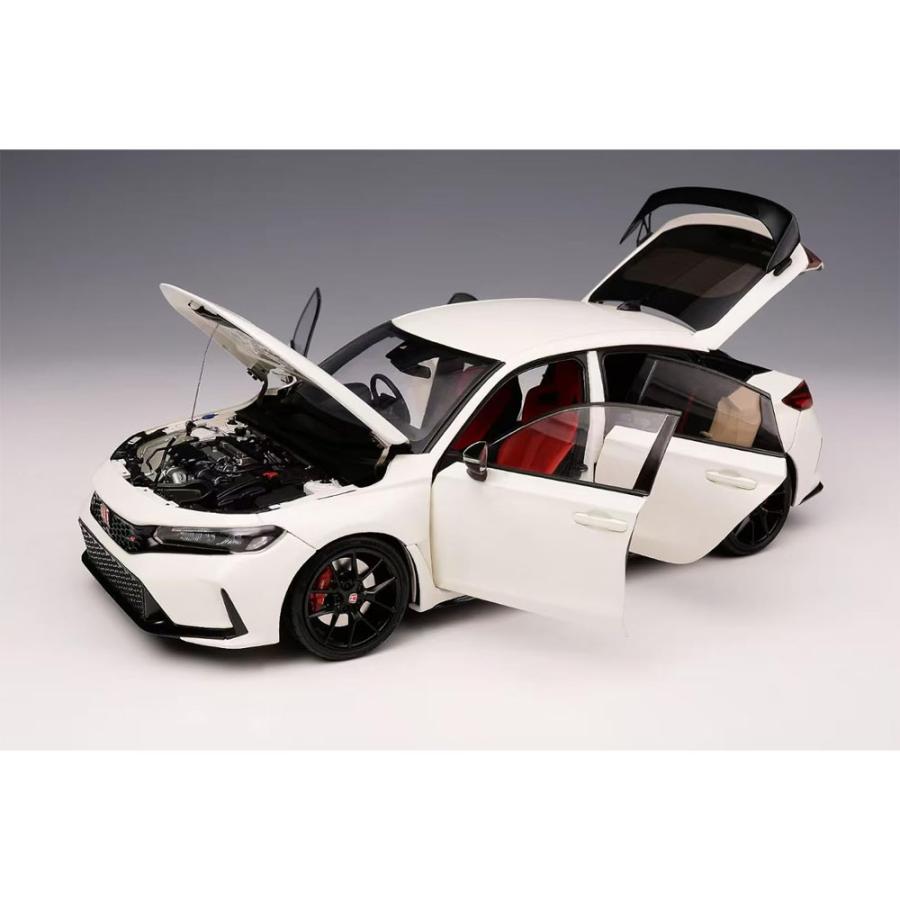 paudi 1/18 シビック　タイプR　fl5 チャンピオンシップホワイト 1/18 ホンダ シビック Type R (FL5)(チャンピオンシップホワイト