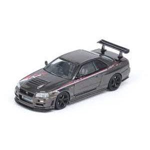 イノモデル スカイライン GT-R R34 R-Tune ブラッククロムメッキ イノモデル スカイライン GT-R R34 R-Tune ブラッククロムメッキ