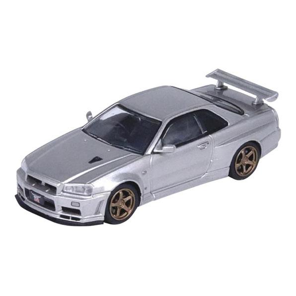 1/64 Nissan スカイライン GT-R (R34) V-Spec II シルバー[INNO Models