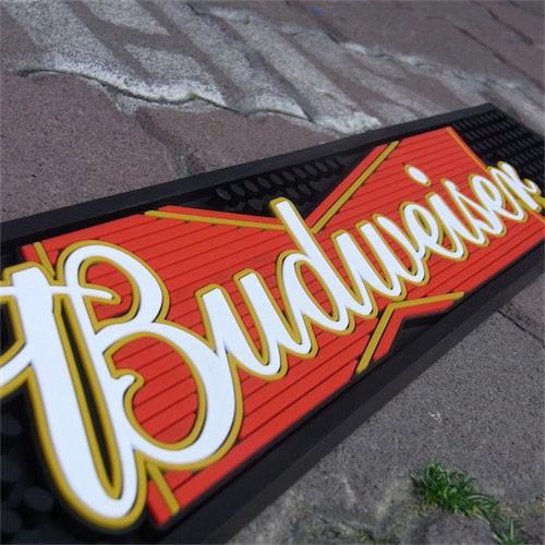 アメリカン雑貨 グラス置き バーマット Budweiserバドワイザー BAR MAT