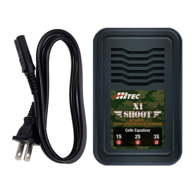HiTEC AC 電動ガン等リポバッテリー専用バランス充電器 X1 シュート