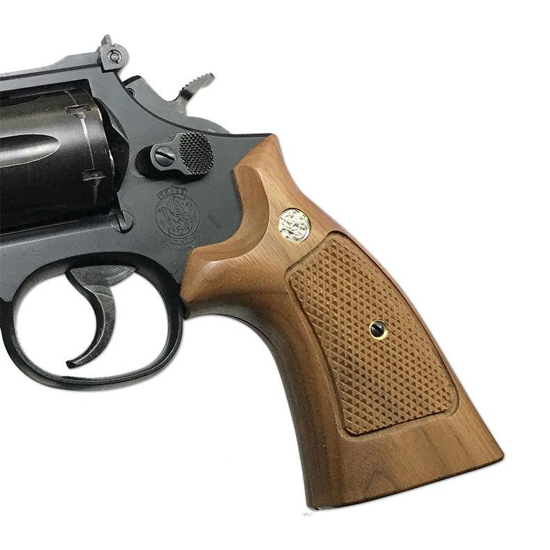 Tanaka Works 製S&W Kフレームウェイト付き木製グリップ TANAKA WORKS タナカ S&W Kフレーム対応 オーバーサイズ