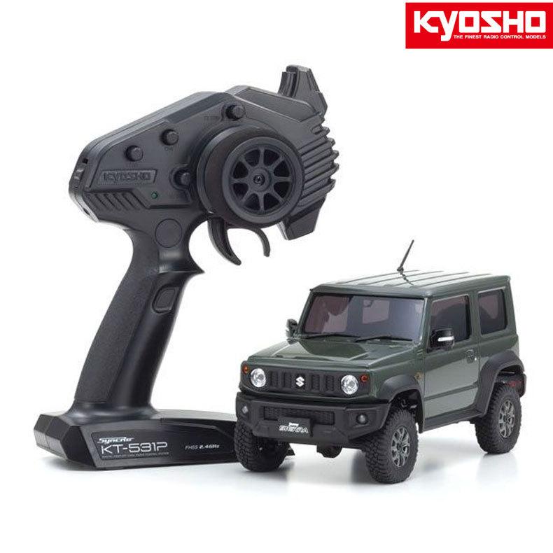 ミニッツ4×4 readyset スズキ ジムニーシエラ ジャングルグリーン ラジコン 電動 クローリングカー ミニッツ4×4シリーズ レディセット