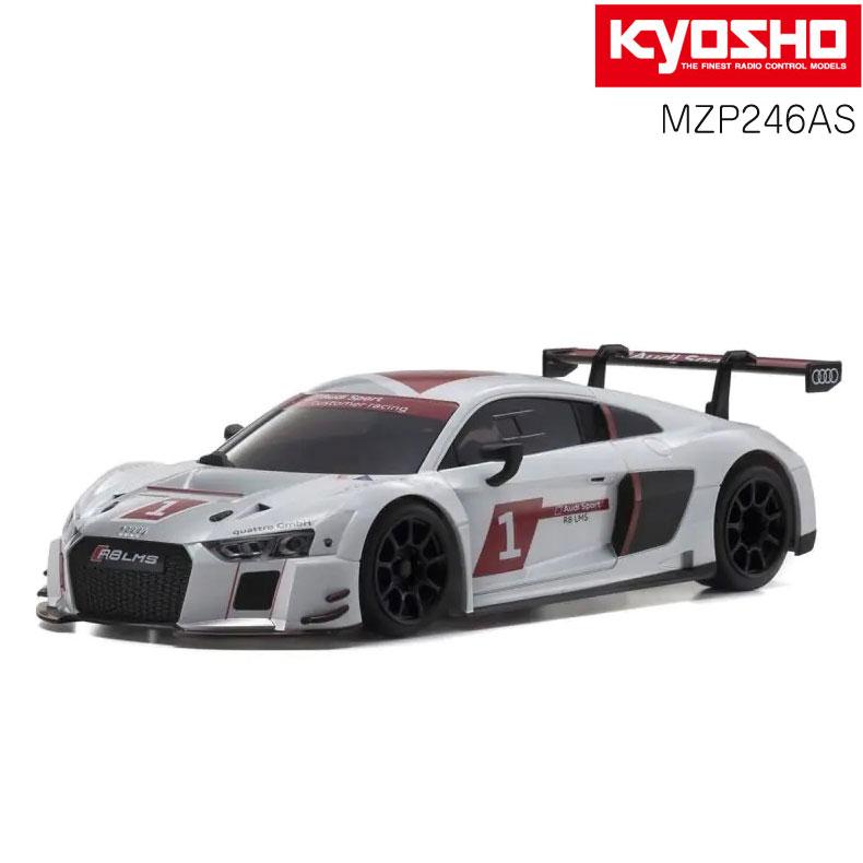 京商ミニッツASC アウディR8 京商 ASC MR03W-MM Audi R8 LMS 2015 White KYOSHO MINI-Z