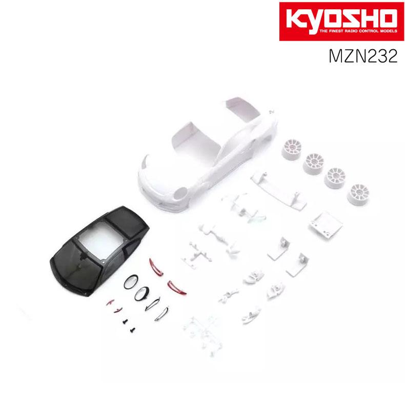 京商 Porsche 911 GT3 RS ホワイトボディセット 未塗装/ホイール付