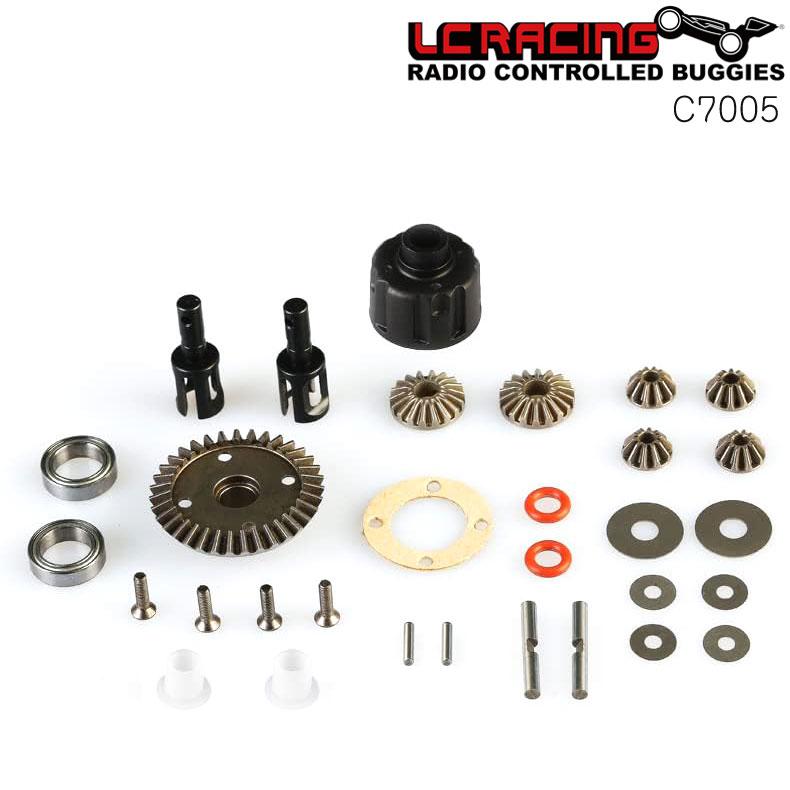 LC RACING RCカー C7005 デフギアセット ラジコンパーツ メール便可 