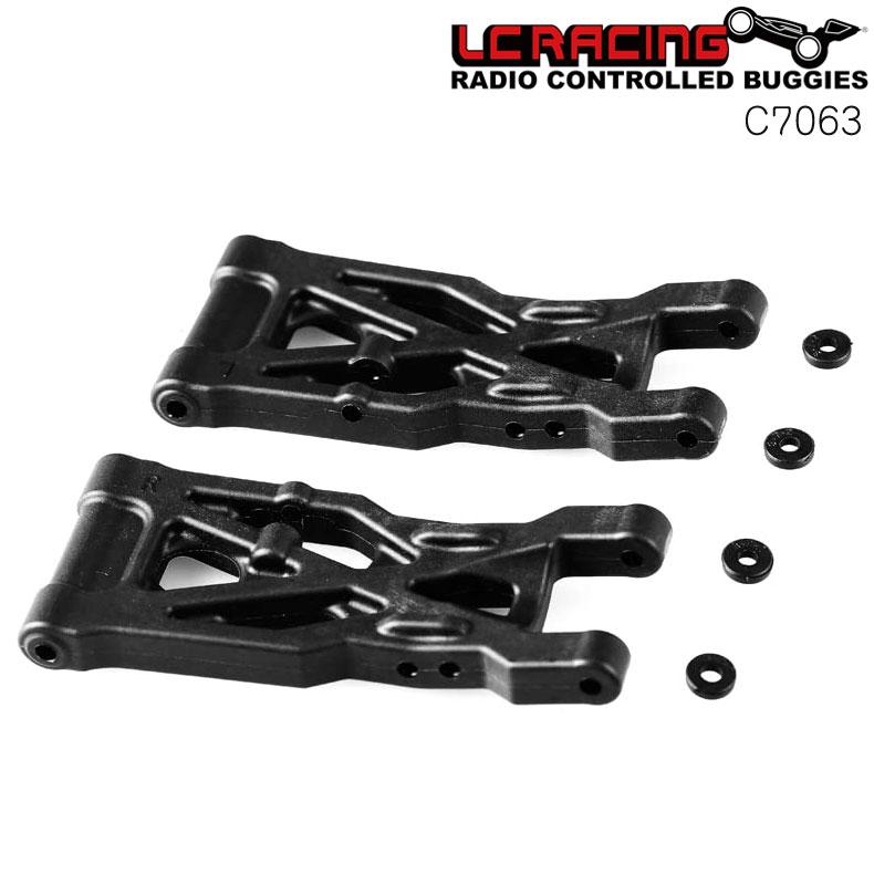 LC RACING RCカー リア サスペンションアーム 左右セット LC10B5 PTG-1