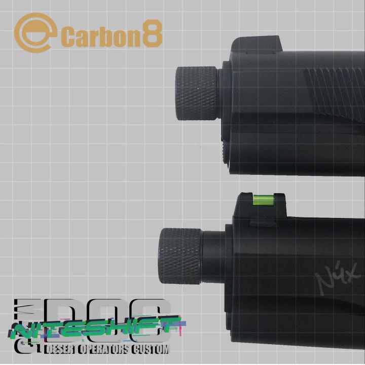 Carbon8 カーボネイト ガスガン M45DOC ナイトシフト NITESHIFT CO2 ブローバック ガスガン 年間生産台数限定モデル 18歳以上対象 送料無料の画像