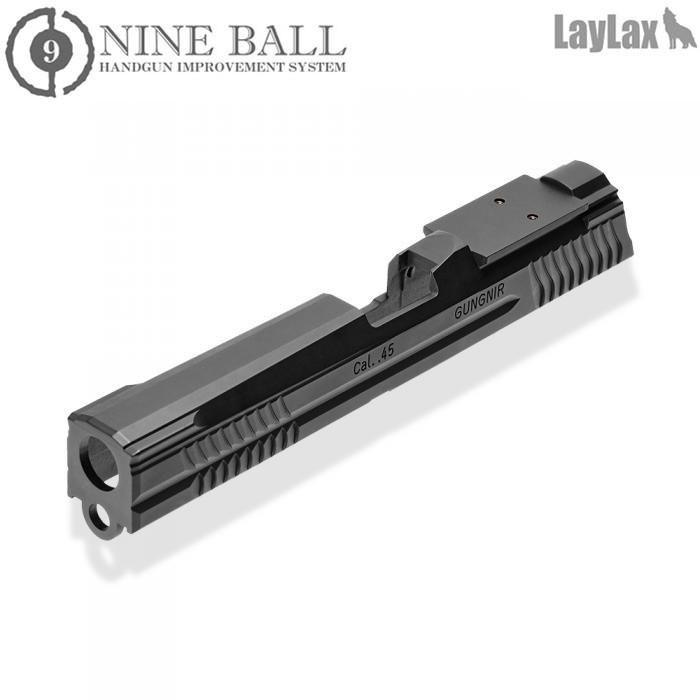 ライラクス製　ナインボールカーボントリガー ミディアム 3ホールタイプ   新品 LayLax ライラクス NINE BALL ナインボール SOCOM Mk23 カスタム