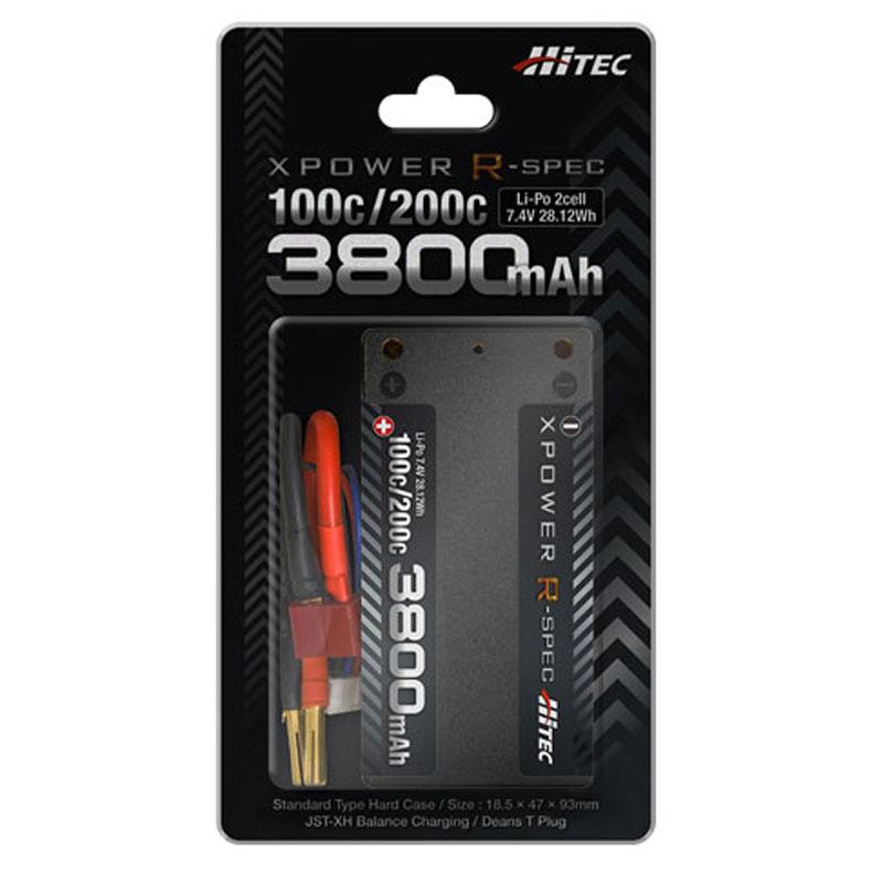 Hitec XPOWER R-SPEC エックスパワー Rスペック Li-Po 7.4V 3800mAh