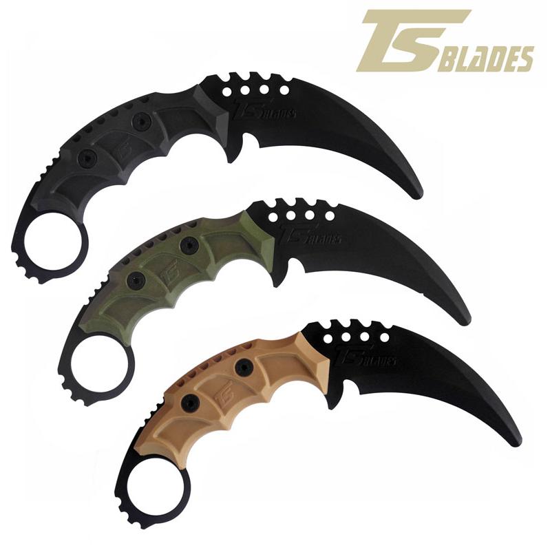 ダミー　クナイ TS BLADES ダミーナイフ ブラックホーネット 格闘訓練用ダミーナイフ