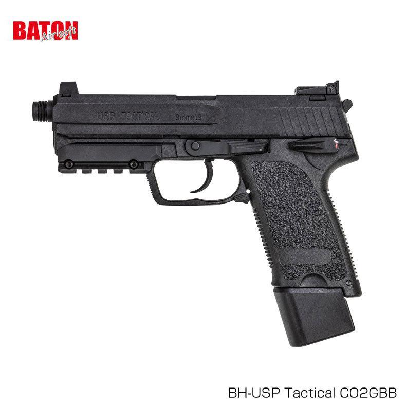 BATON BH-USP Tactical CO2GBB　ジャンク品 BATON BH-USP Tactical CO2GBB セカンドロット版 CO2ガスガン 18