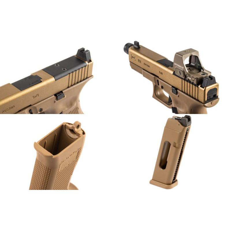 BATON airsoft GLOCK G19X MOS CO2GBB CO2ガスガン ハンドガン 18歳