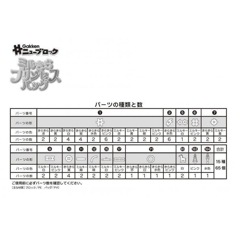 Gakkenニューブロック ミルきらプリンセスバッグ 192 Tb Mimiy 通販 Yahoo ショッピング
