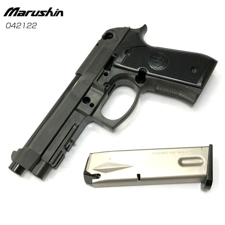 Marushin マルシン工業 M92SB CF-HW モデルガン マルシン M9 HW ブラック（発火式 モデルガン 完成品