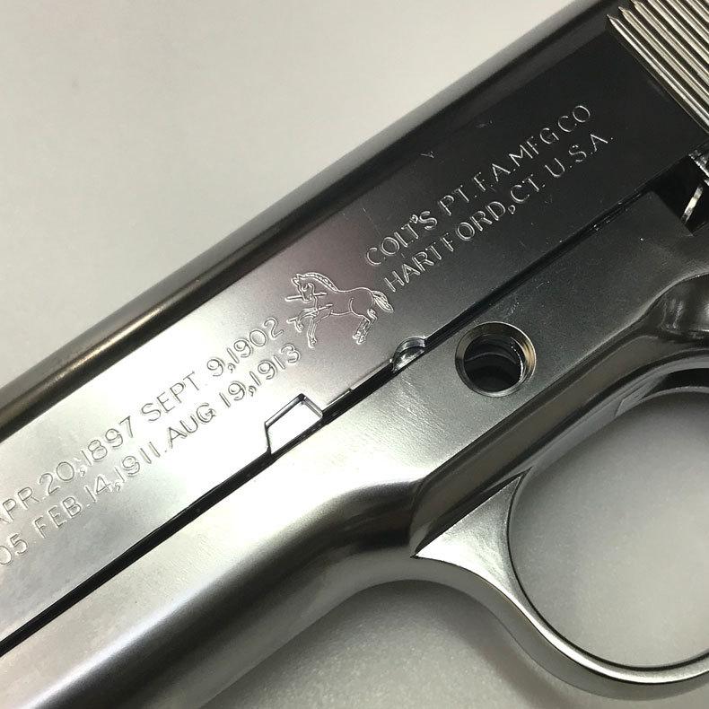 マルシン コルト・ガバメント M1911A1・シルバーABS 発火モデル マルシン コルト・ガバメント M1911A1・シルバーABS 発火モデル