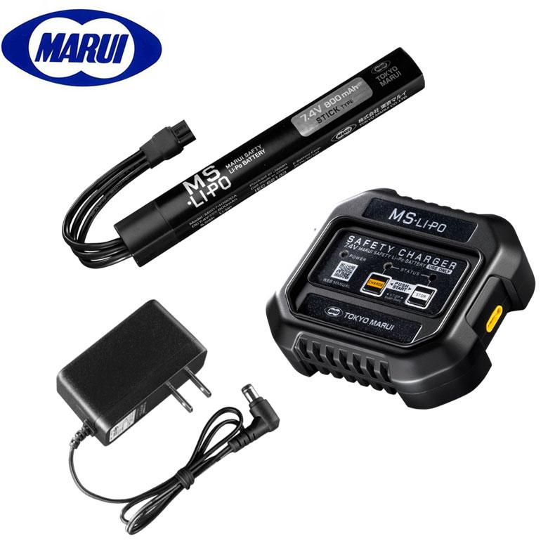 東京マルイ純正MS-LiPo リポバッテリー充電セット 東京マルイ製LiPoバッテリーおよび周辺機器のMS•Li-Poシリーズ
