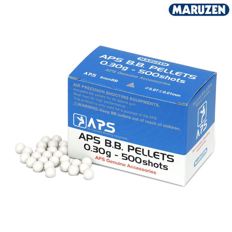 MARUZEN（マルゼン） APS BB 0.30g弾 500発 精密射撃競技 BB弾 : mimiy