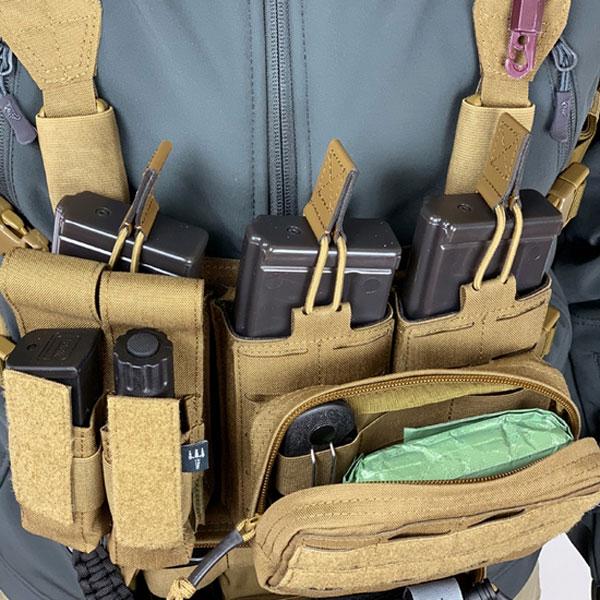 PITCHFORK SYSTEMS マイクロモッドライフルチェストリグ TAZ90 スイス