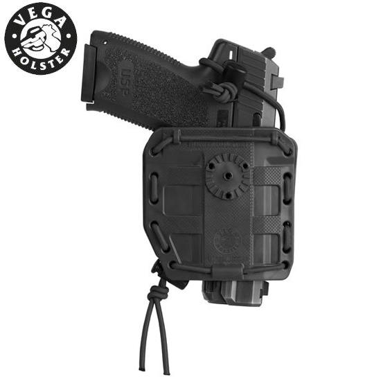 VEGA HOLSTER ベガホルスター　小型リボルバー用本革レザー実物メーカー VEGA HOLSTER ベガホルスター MULTI FIT RUB. POLY BUNGY
