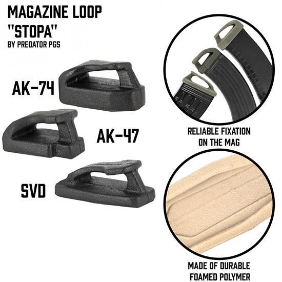 ロシア製 AK74マガジン用Stopaマグダンパー/マグプル RUSSIA : mimiy