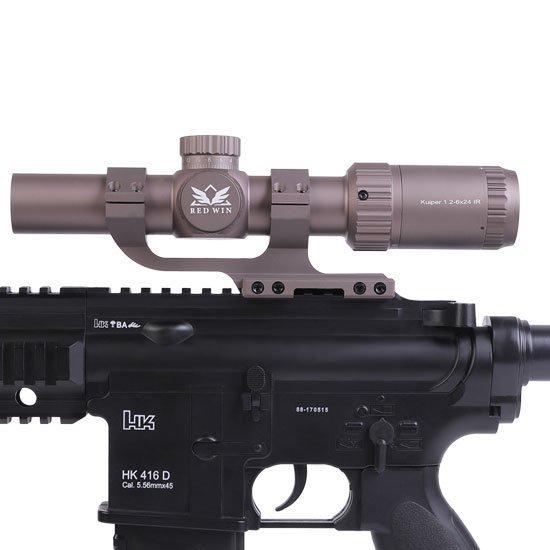 Red Win Optics Kuiper 1.2-6 X 24 IR ショートスコープ 実銃対応 送料