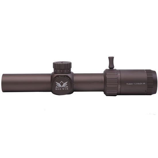 Red Win Optics Kuiper 1.2-6 X 24 IR ショートスコープ 実銃対応 送料