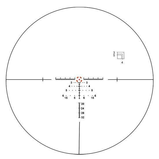 Red Win Optics Kuiper 1.2-6 X 24 IR ショートスコープ 実銃対応 送料