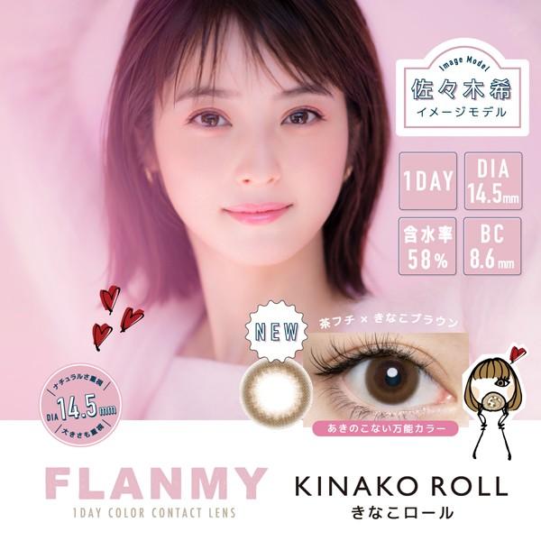 フランミーワンデー FLANMY 1day 10枚入 1箱 カラコン 1day 度あり 度なし ブラウン ブラック コンタクト 佐々木希｜mimoccha｜12