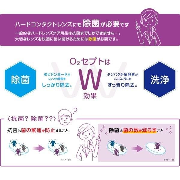 クリアデュー オフテクス O2 O2セプト 30日分 6箱(6本) 送料無料 オフテクスすべてのハードコンタクトレンズにご利用OK ※専用レンズケース別売り|mimoccha|02