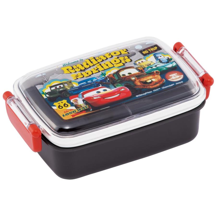 スケーター(Skater) 子供用 お弁当箱 1段 450ml ふわっと盛れるドーム型 ディズニー カーズ 24 抗菌 子供用 日本製 RBF3 | 