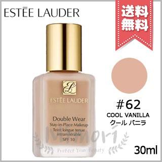 【送料無料】ESTEE LAUDER エスティローダー ダブル ウェア ステイ イン プレイス メークアップ #62 2C0 クールバニラ SPF10 30ml｜mimori