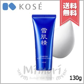 KOSE コーセー 雪肌精 品質が完璧 ホワイト 発売モデル ウォッシュ 130g クリーム