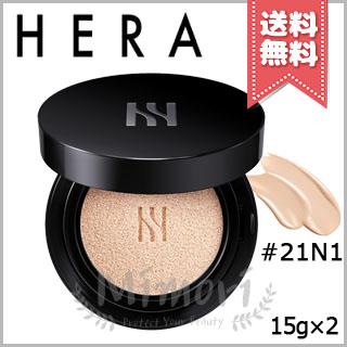HERA 【宅配便送料無料】HERA ヘラ ブラッククッション #21N1 バニラ
