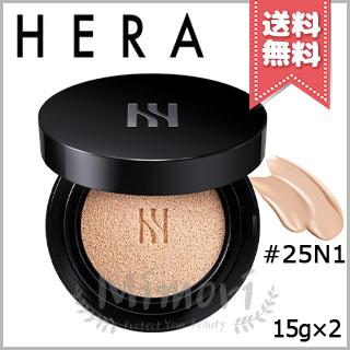 HERA 【宅配便送料無料】HERA ヘラ ブラッククッション #25N1 アンバー