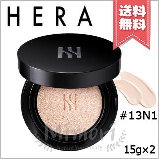HERA ヘラ　クッションファンデ　トーンアップベース　おまけ付き ヘラ ブラック クッション ファンデーション SPF34 PA++