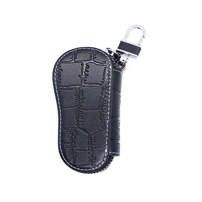 鍵入れ 4連キーケース リング付き 昆虫 カメリア ブラック キラキラ