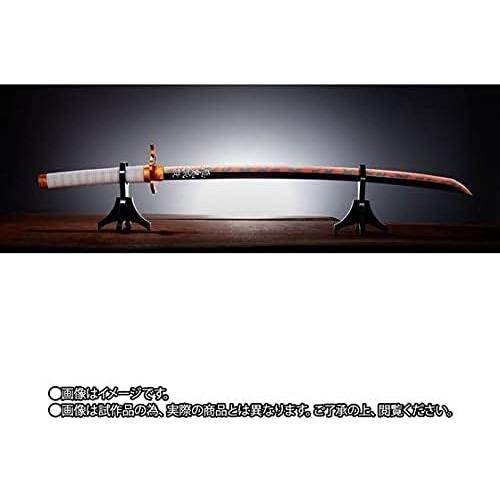 【美品】バンダイ 鬼滅の刃 PROPLICA 日輪刀（煉獄杏寿郎） PROPLICA 日輪刀（竈門炭治郎）煉獄杏寿郎の鍔ver. | 魂ウェブ