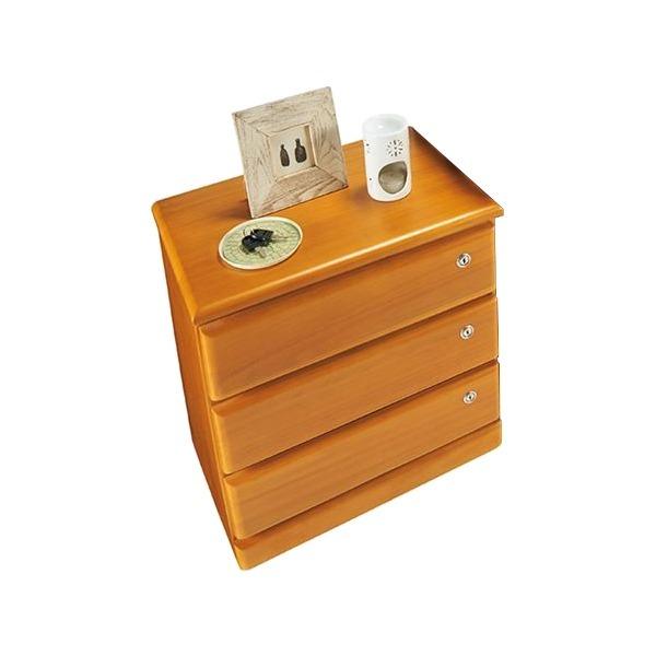 最安値挑戦 ポイント15倍天然木 リビングチェスト 収納棚 3段タイプ ライトブラウン 幅45cm 全段鍵付き 引き出し 天板 キャスター付き 書斎 居間 在庫あり 即納 Hungxuanauto Com