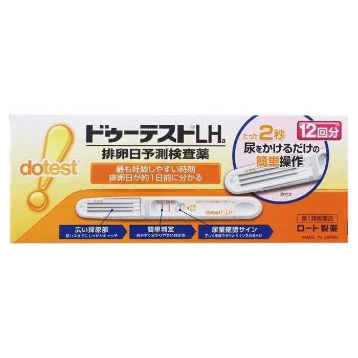 ミナカラ薬局 2号店ドゥーテストlhii 排卵日予測検査薬 12回分 妊活 検査薬 第1類医薬品 ロート製薬 華麗
