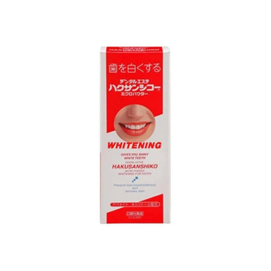 ハクサンシコー ミクロパウダー 30g 歯磨き粉 ホワイトニング M ミナカラ薬局yahoo ショッピング店 通販 Yahoo ショッピング