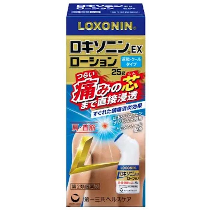 【第2類医薬品】ロキソニンEXローション 25g｜minacolor2