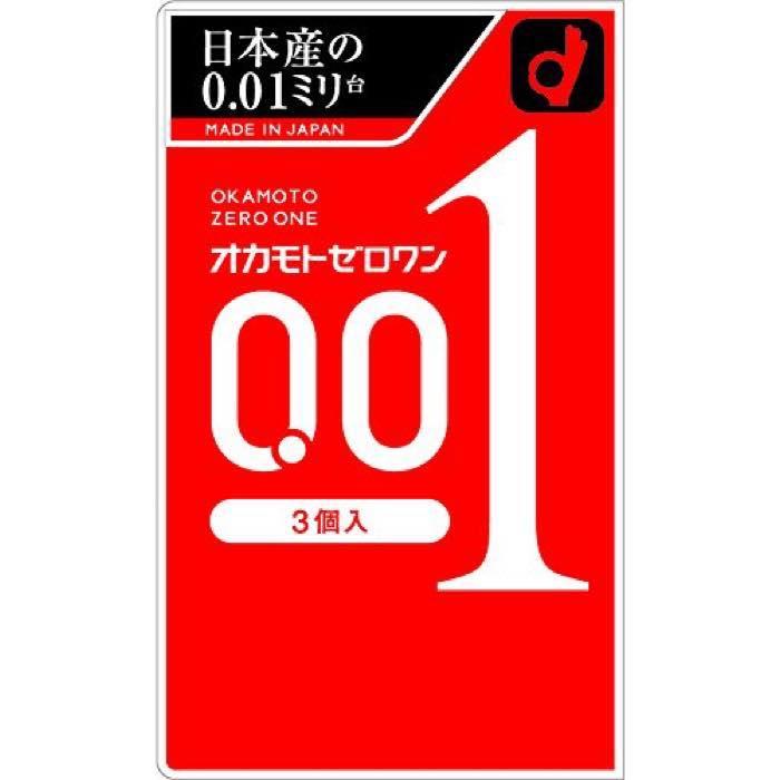 オカモトゼロワン0 01ミリ3個入り コンドーム ミナカラ薬局 Paypayモール店 通販 Paypayモール